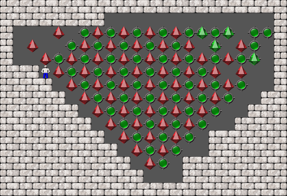 Сокобан More Bugs collections уровень 719